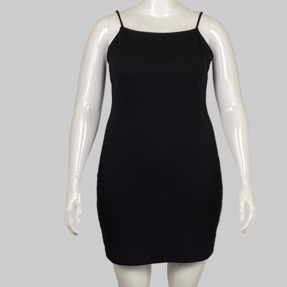 Mango MNG Short Black Bodycon dress - Size 10